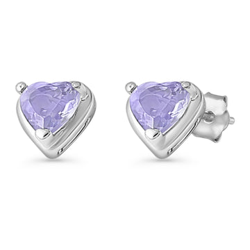 Heart Stud Earring